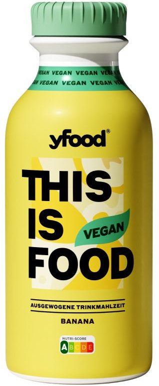 yfood Drink Vegan Banana 500 ml Trinklösung