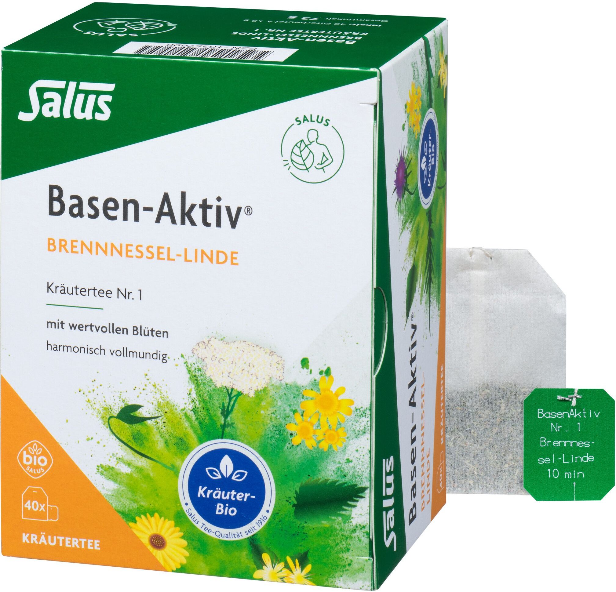 Basen Aktiv NR1 Bren Linde Bio 40 St Filterbeutel