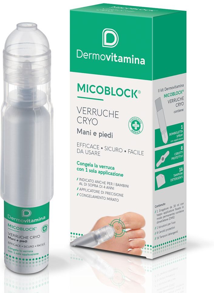Dermovitamina Verruche Cryo 38 ml Spray