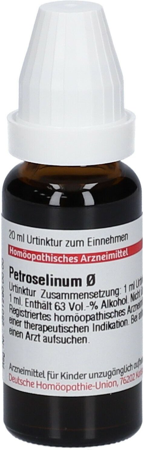 Petroselinum Urtinktur 20 ml Dilution