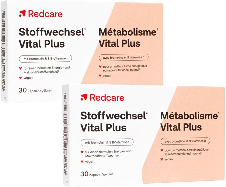 Thumbnail - 2er Set Stoffwechsel Vital Plus RedCare 2x30 St Kapseln