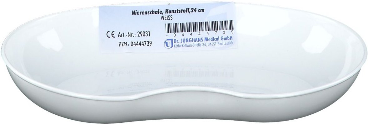 Nierenschale Kunststoff weiß 1 St Schale