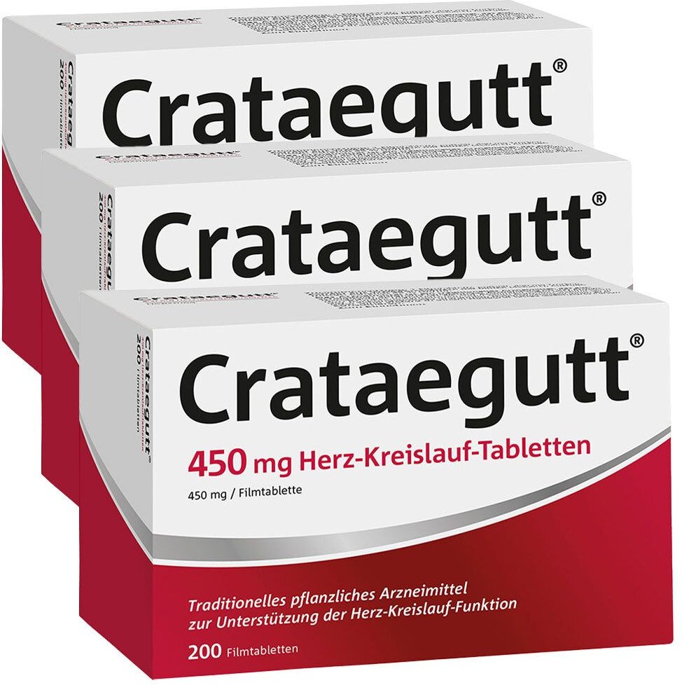 Crataegutt 3x200 St. St Filmtabletten