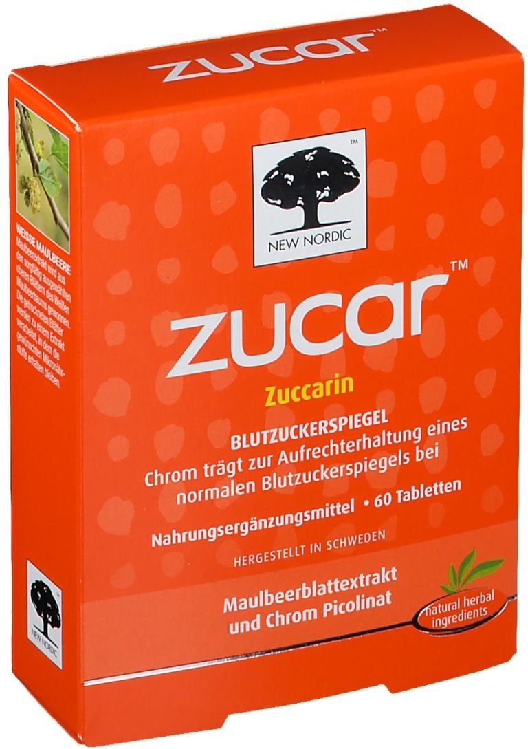 Zucar Zuccarin Tabletten 60 St