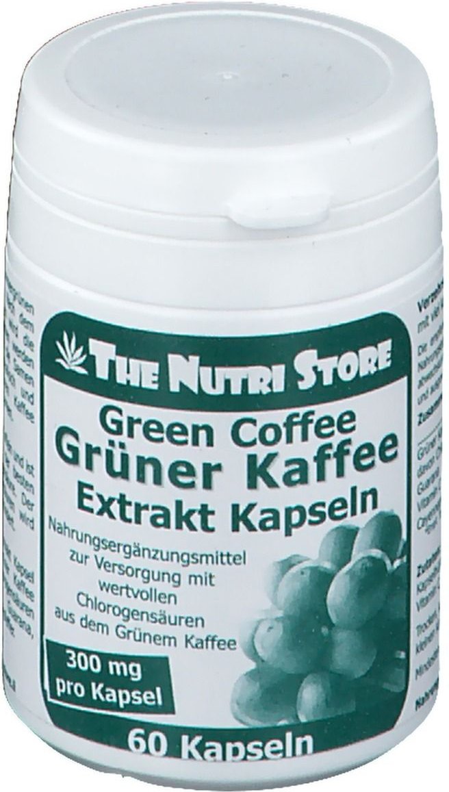 Grüner Kaffee Extrakt 300 mg Kapseln