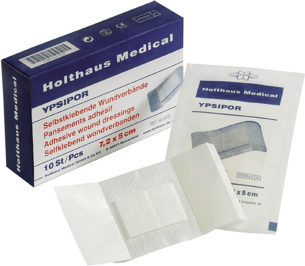 Wundverband steril Ypsipor 8x10 cm 50 St Verband