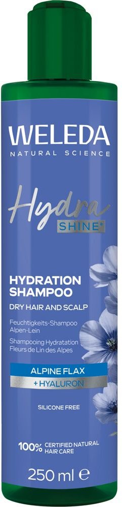 Thumbnail - Weleda HydraShine Feuchtigkeits-Shampoo Alpen-Lein 250 ml Shampoo