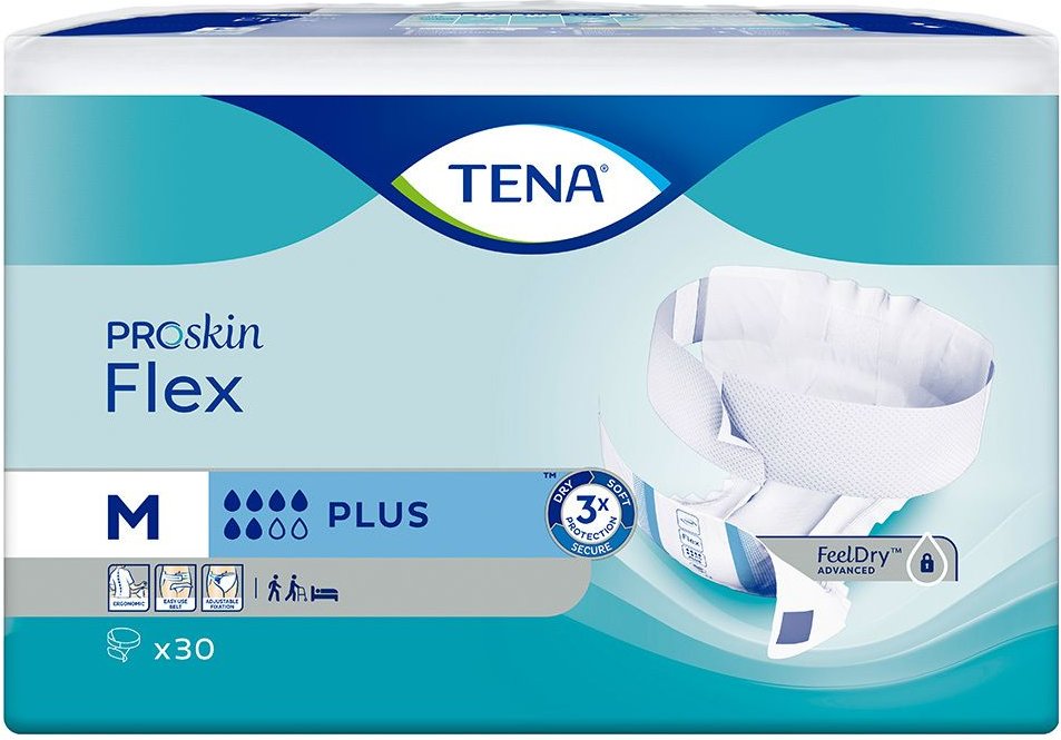 Tena Flex plus M 30 St Einlagen