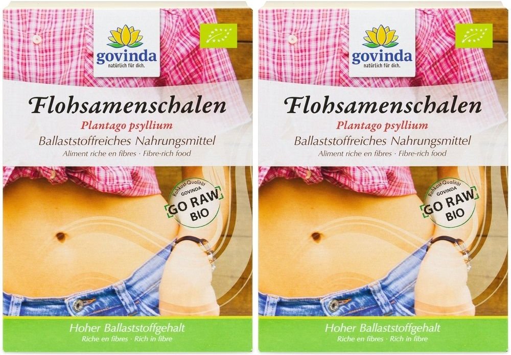Govinda Bio Flohsamenschalen x2 2x250 g Sonstige