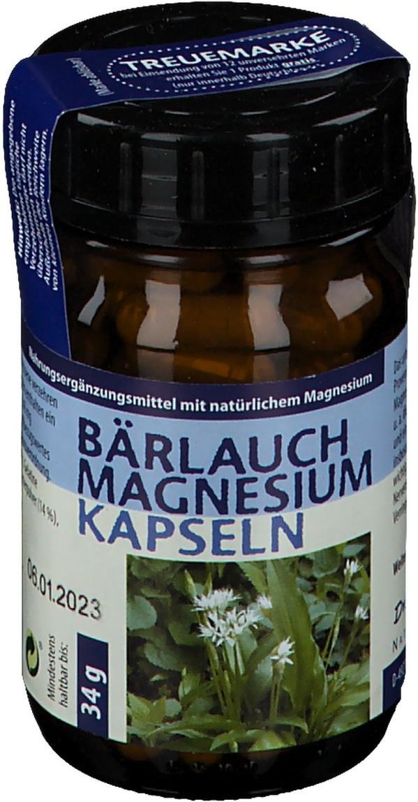 Bärlauch Magnesium Kapseln 90 St