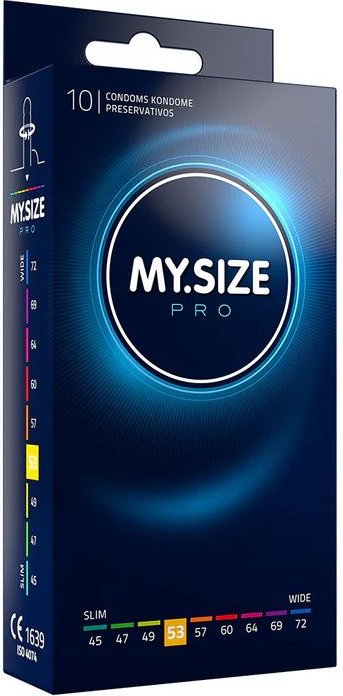 My.size PRO Kondome 53 10 St