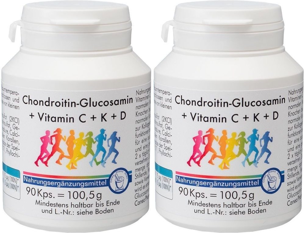 Chondroitin GLUCOSAMIN+Vitamin K Kapseln 2x 2x90 St