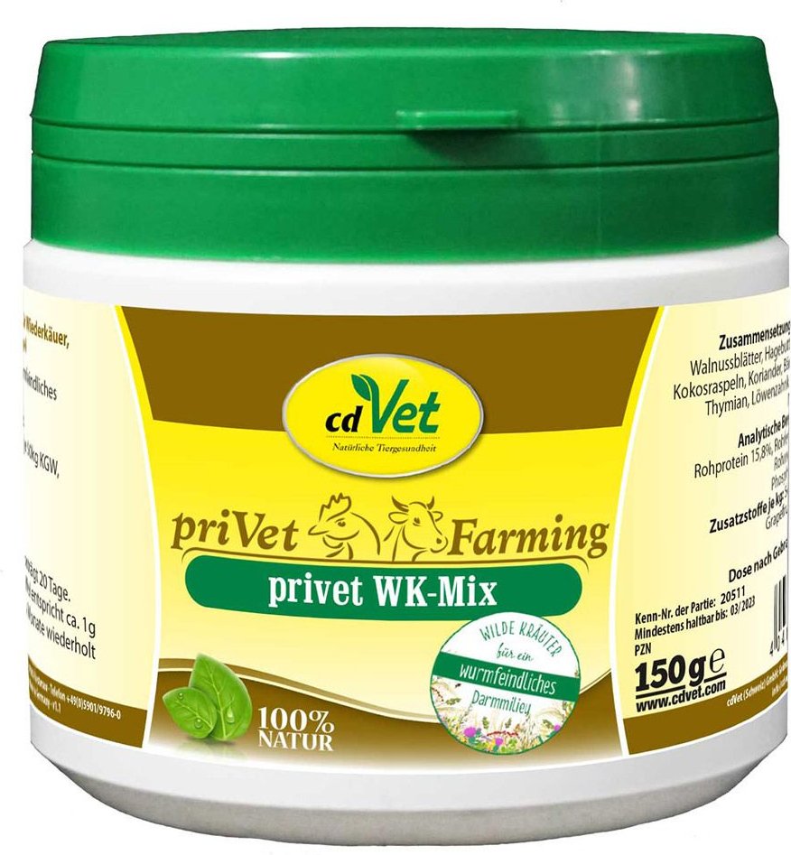 Privet WK-Mix Pulver vet. 150 g