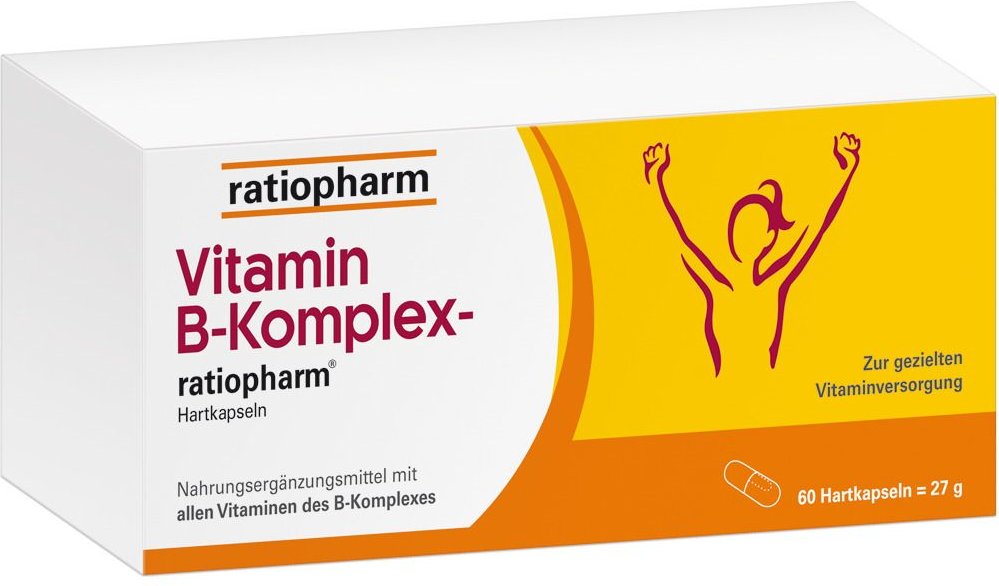 Vitamin B-KOMPLEX-ratiopharm Kapseln 60 St