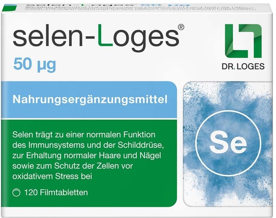 Selen-Loges 50 µg Filmtabletten 120 St