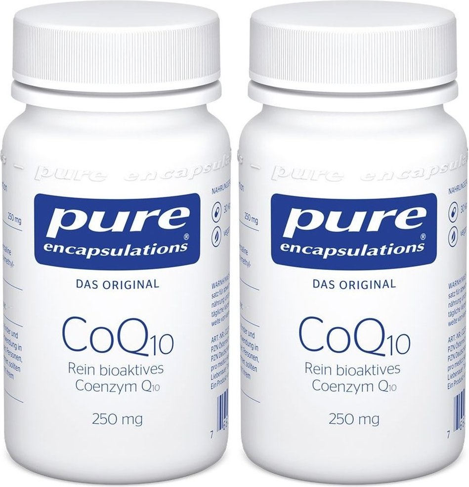 Pure Encapsulations CoQ10 250 mg Kapseln 2x 2x30 St