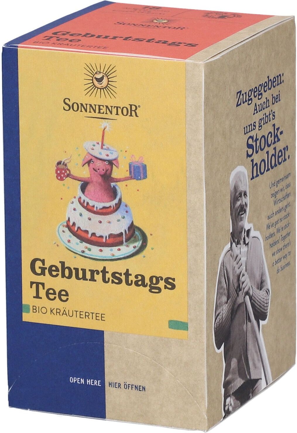 Sonnentor TEE KR Geburtstag Bio 18 St Filterbeutel