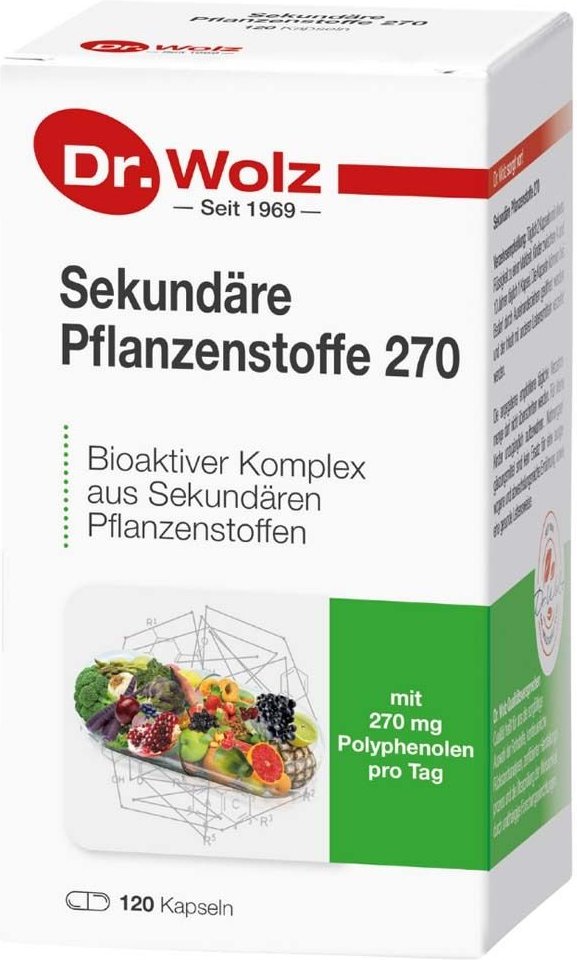 Sekundäre Pflanzenstoffe 270 Kapseln 120 St