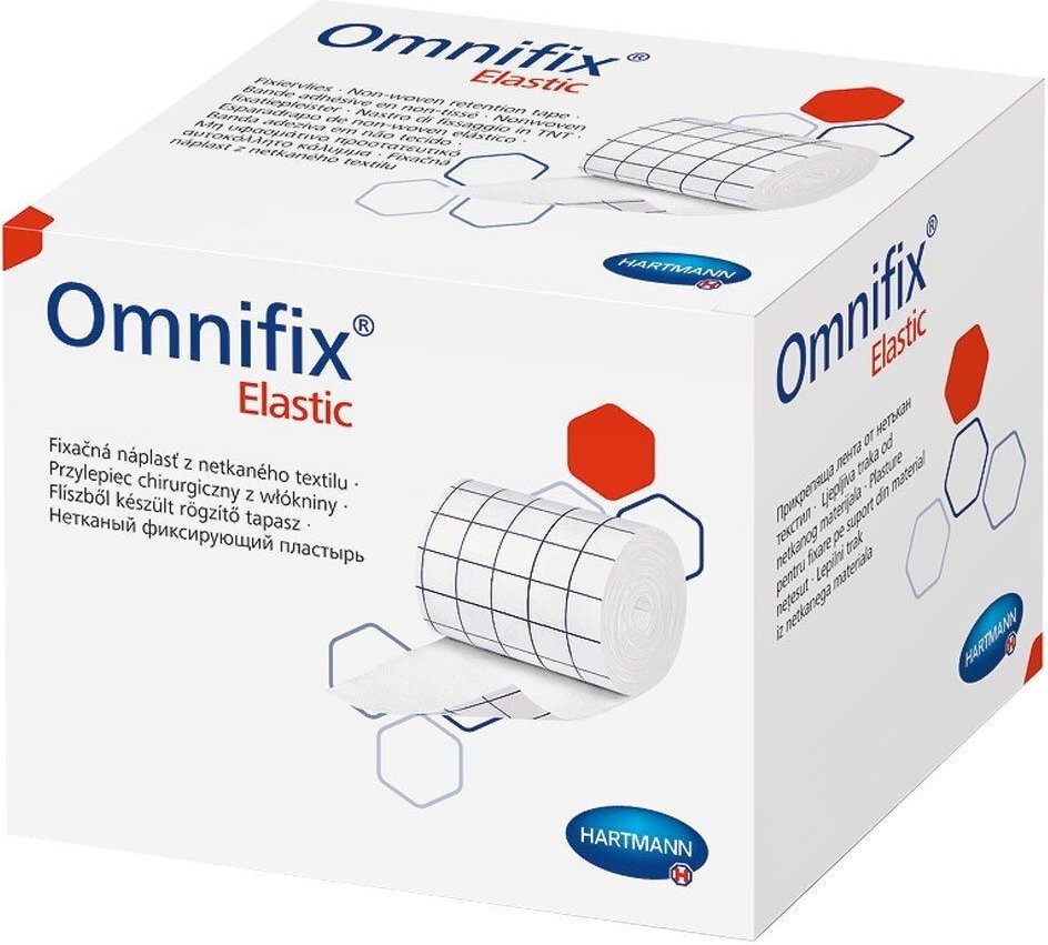 Omnifix elastic 5 cmx10 m Rolle 4x 4x1 St Pflaster