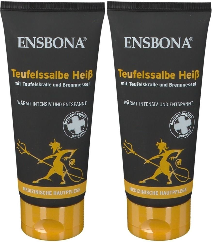 Teufelssalbe heiß Ensbona 2x 2x100 ml Salbe