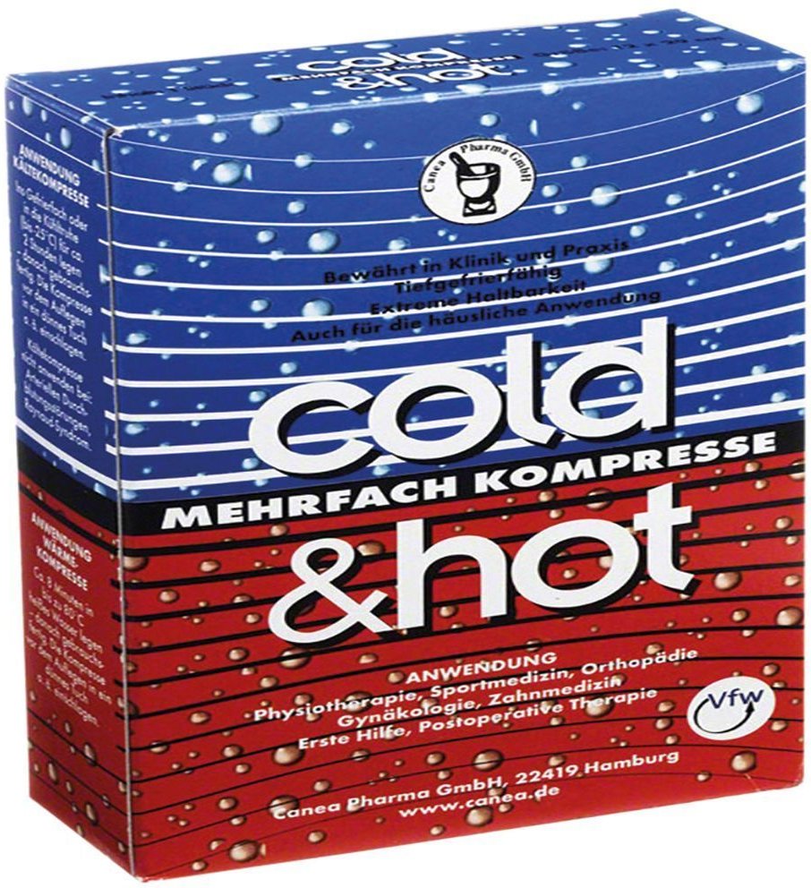 Cold+Hot Mehrfachkompresse 1 St Kompressen