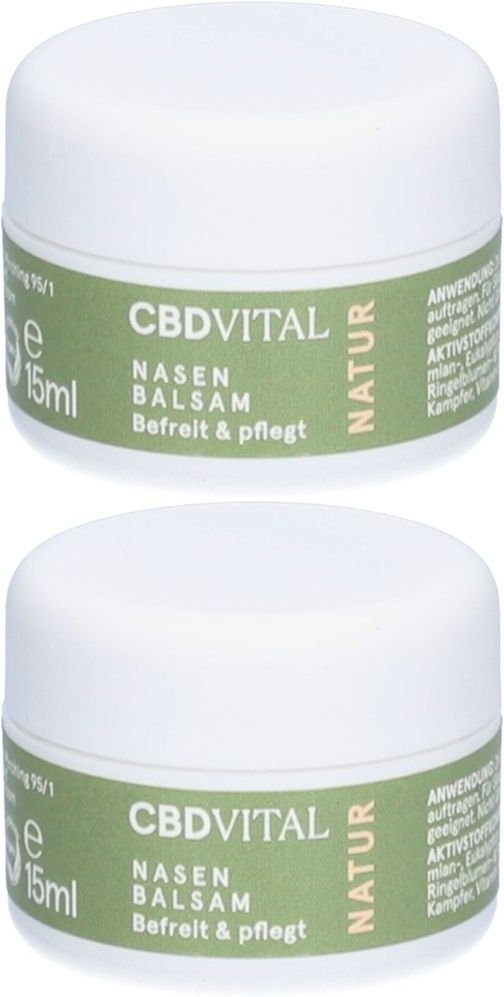 CBD Vital Nasenbalsam x2 2x15 ml Balsam