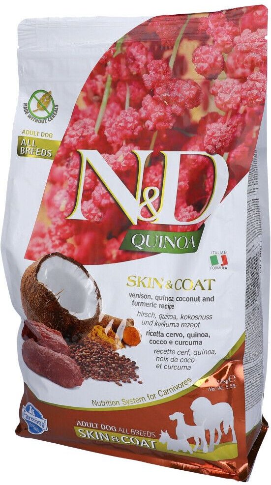 N&D Q CAN Sk&Co Venison AD 2500 g Pellets