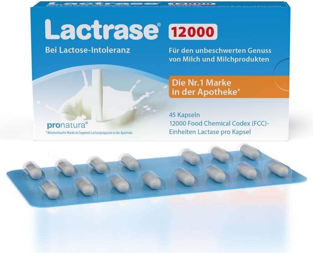 Lactrase 12.000 FCC Kapseln 45 St