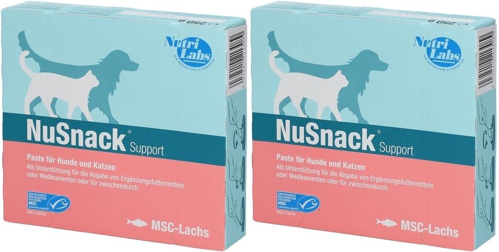 NuSnack Support Doppelpack 2x25x10 g Paste