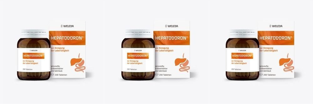 Hepatodoron Tabletten x3 3x200 St