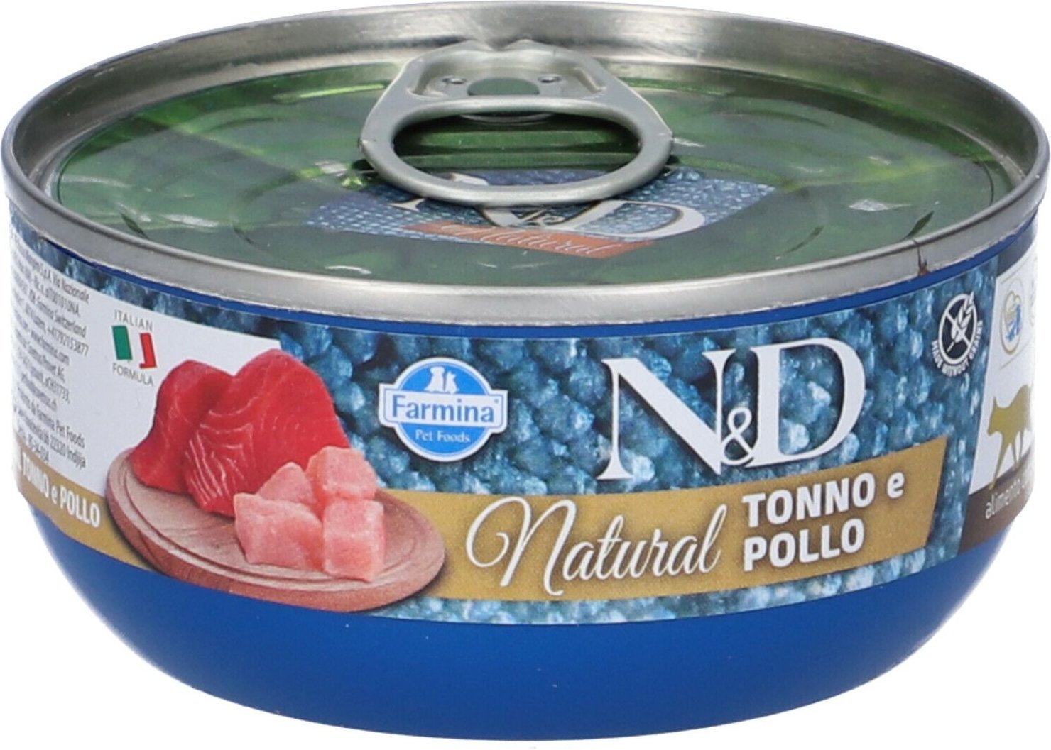 N&D CAT Natural Tuna&Chicke70G 70 g Futter