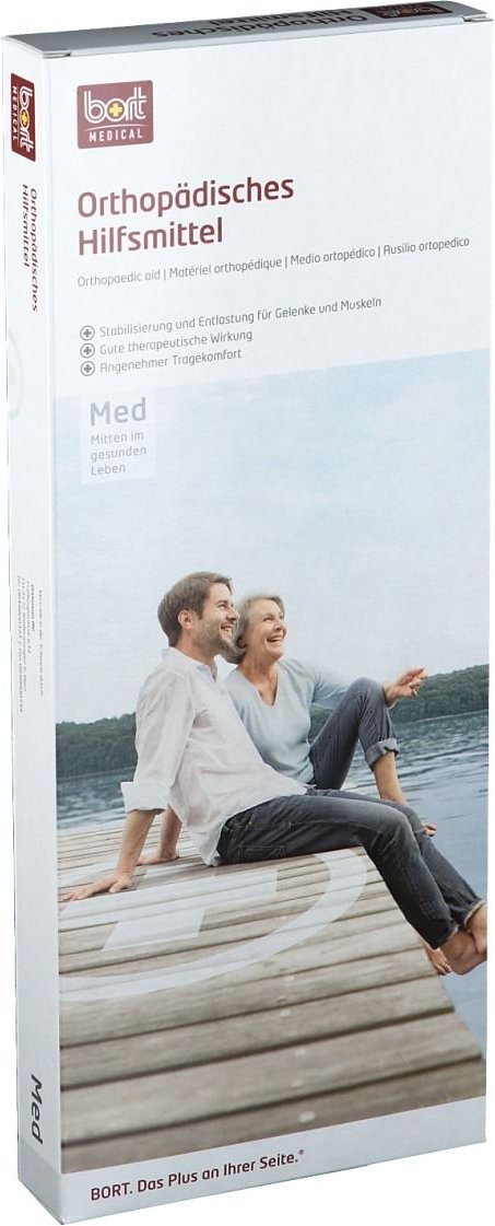 Bort Arm Handgel.Stütze m.Alusch.re.S blau/schw. 1 St Bandage(s)