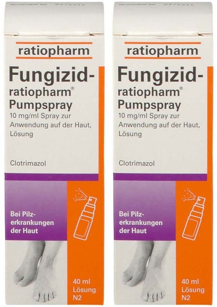 Thumbnail - FUNGIZID-ratiopharm Pumpspray 2x 2x40 ml Spray