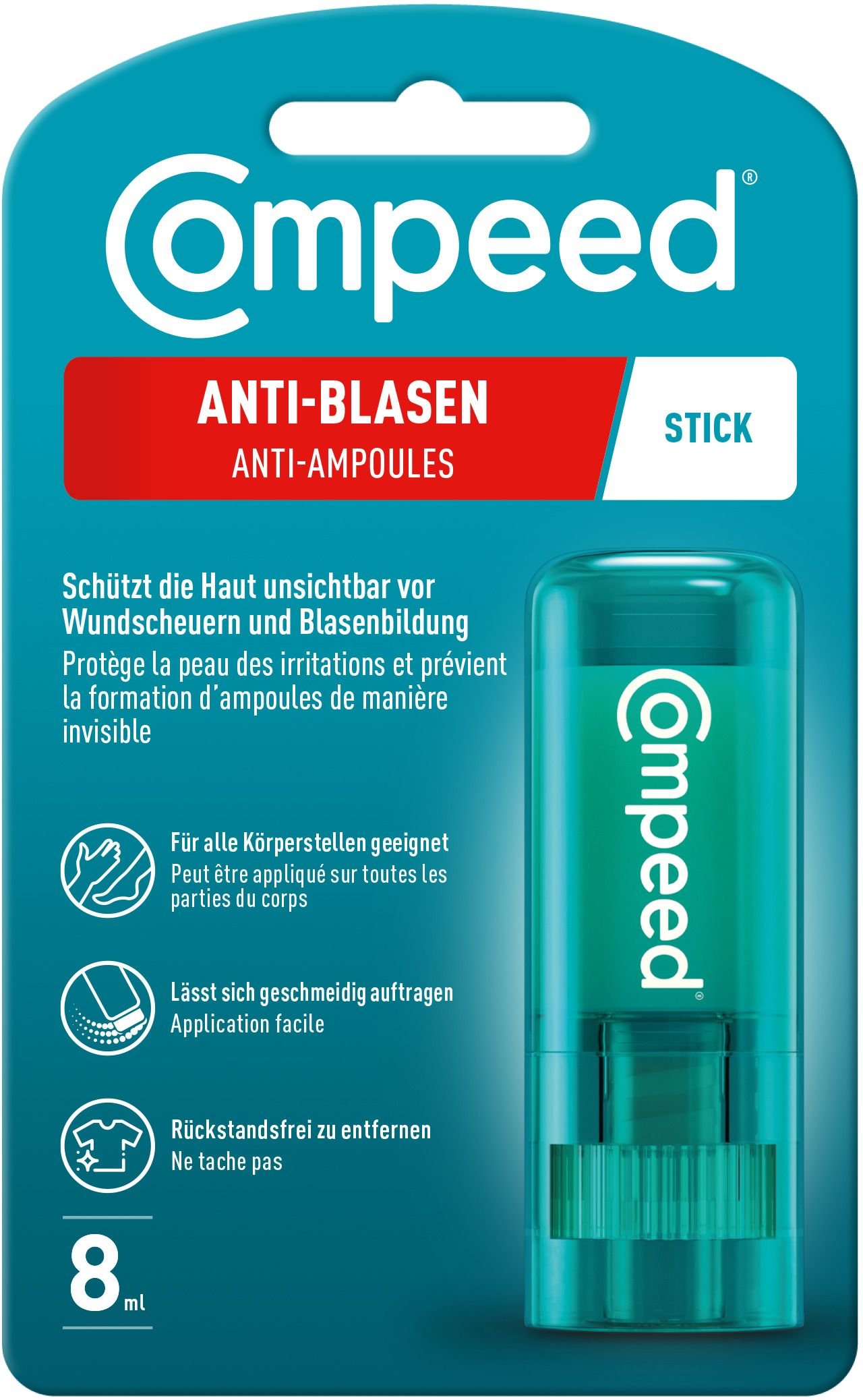 Thumbnail - Compeed Anti-Blasen Stick HRA 1 St Stifte