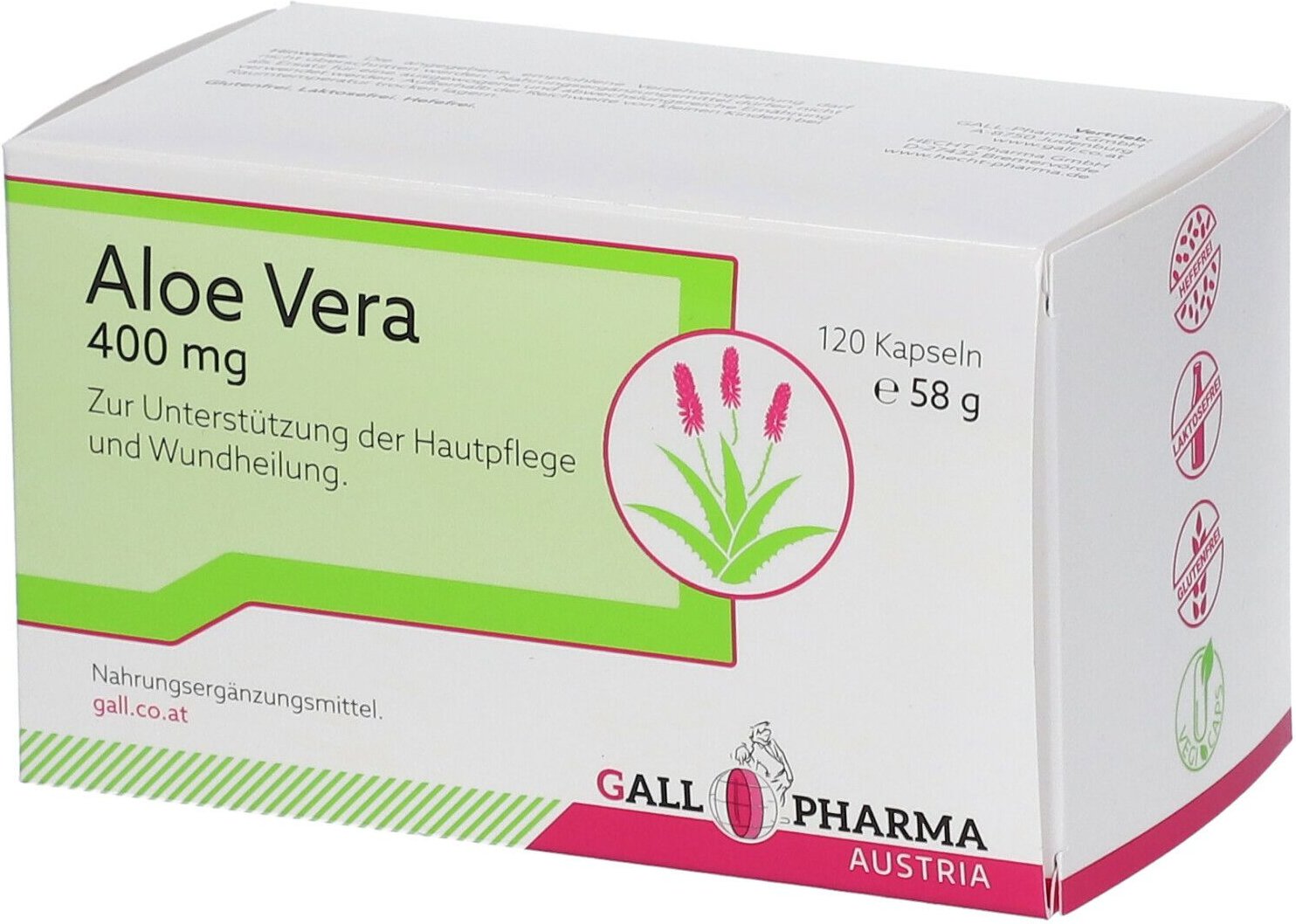 Aloe Vera 400 mg GPH Kapseln