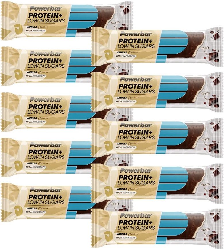 Protein Plus Low Sugar Vanilla 1 35g 10er-Pack 10x35 g Riegel