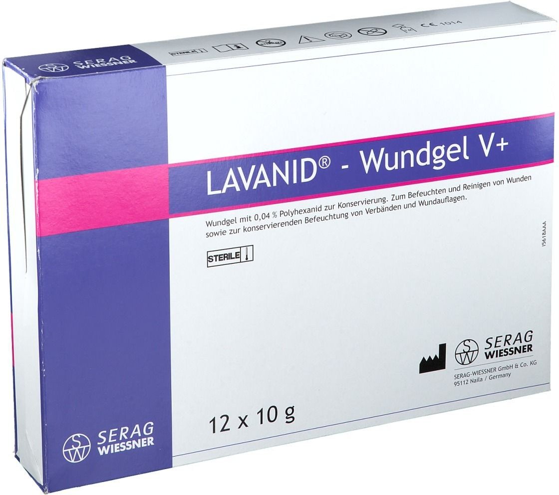 Lavanid Wundgel V+ 12x10 g Gel