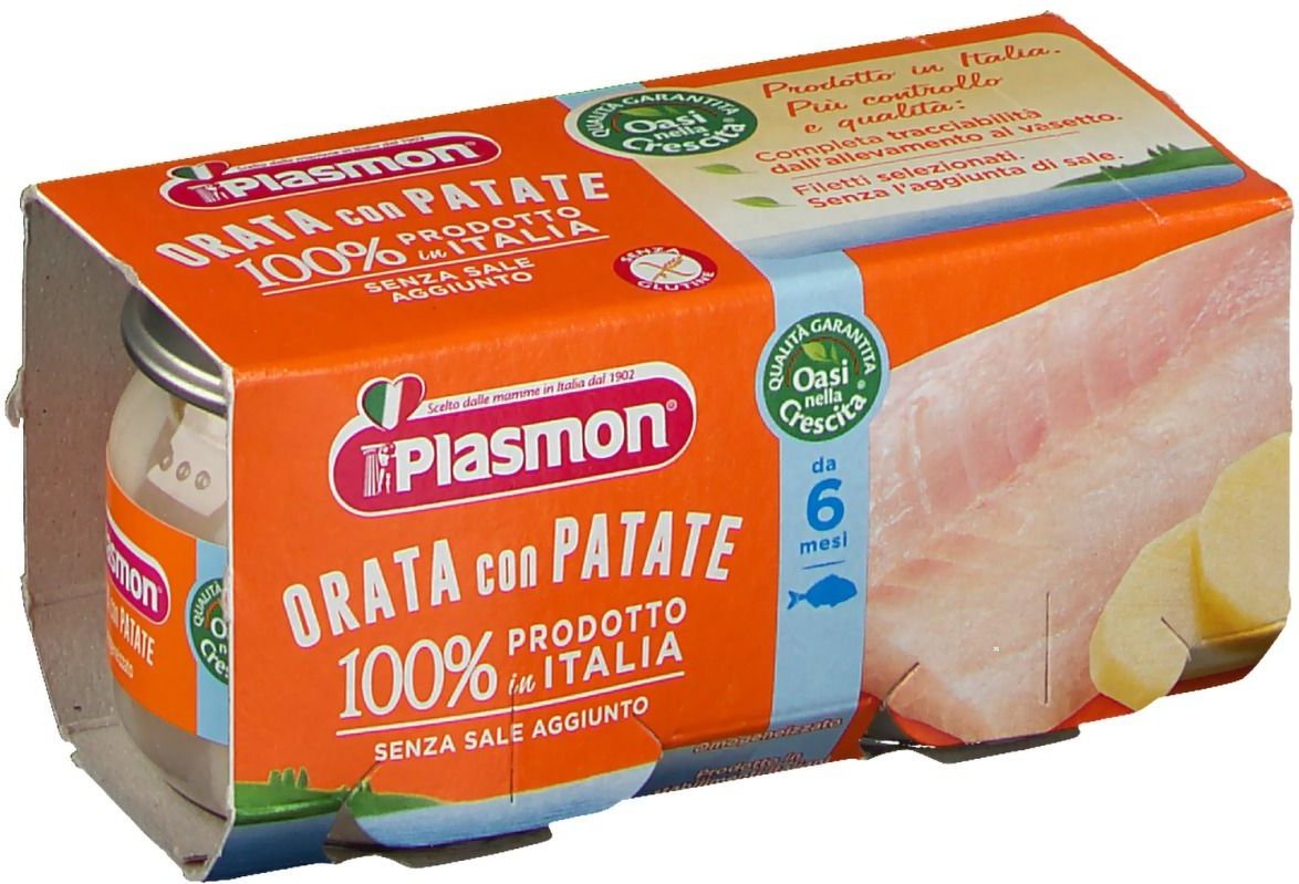Plasmon Omog Orata 80Gx2Pz 2x80 g Brei