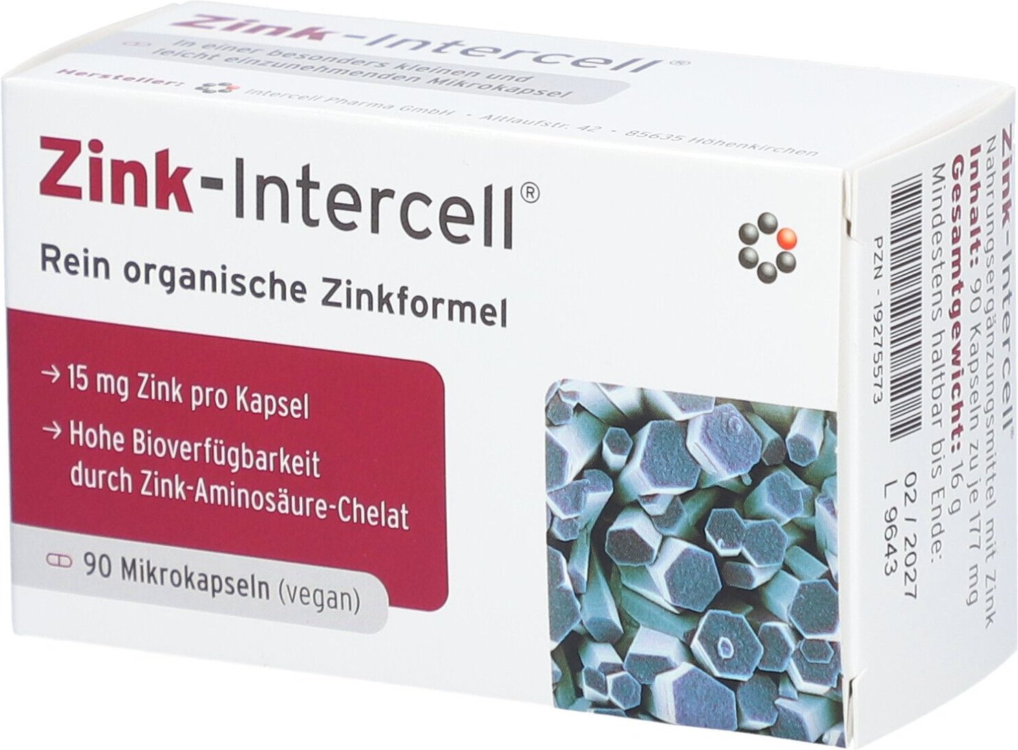 Thumbnail - Zink-Intercell Kapseln 90 St
