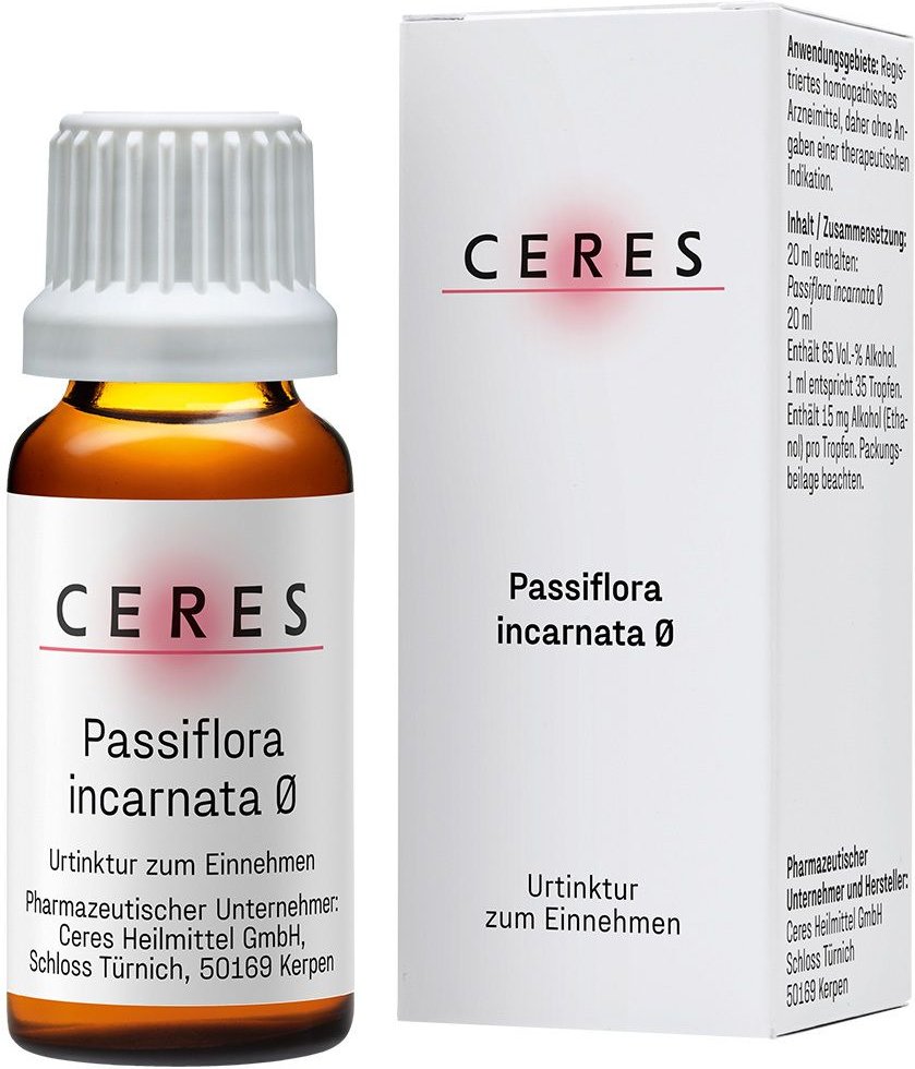 Thumbnail - Ceres Passiflora incarnata Urtinktur 20 ml Tropfen