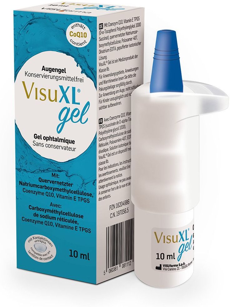 Visuxl Gel f.die Augen 10 ml Augengel