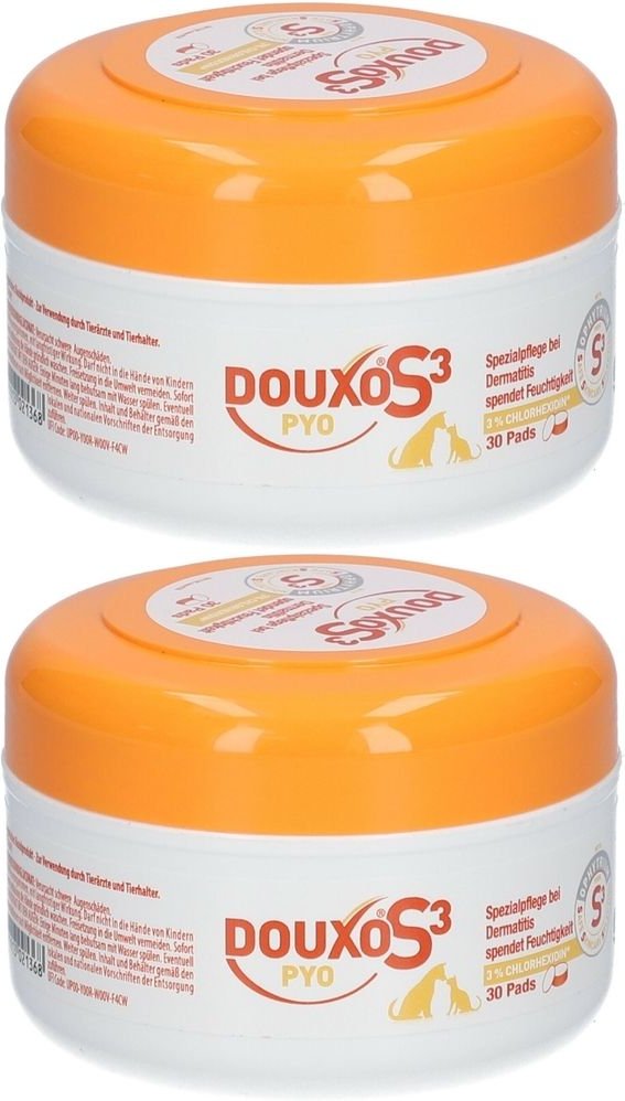 DOUxO S3 PYO PAD Hund+Katz x2 2x30 St Tücher