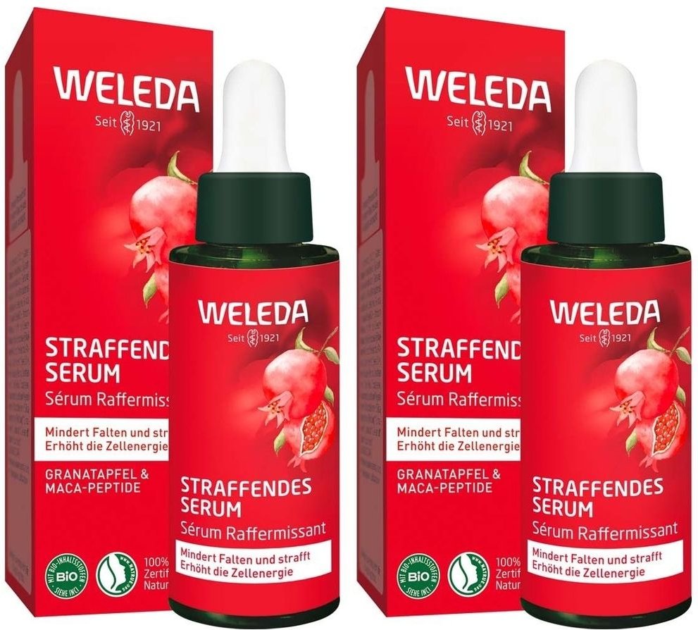 Weleda straffendes Serum Granatapfel & Maca 2x 2x30 ml