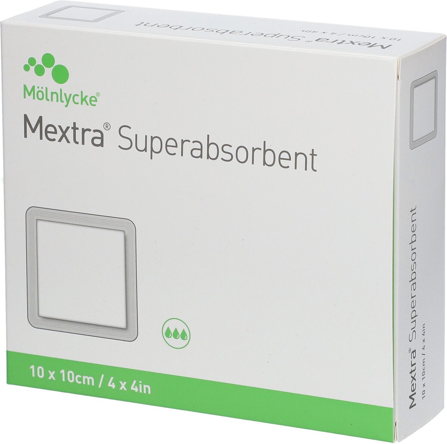 Mextra Suprasorb 10x10 cm 610700 10 St Kompressen