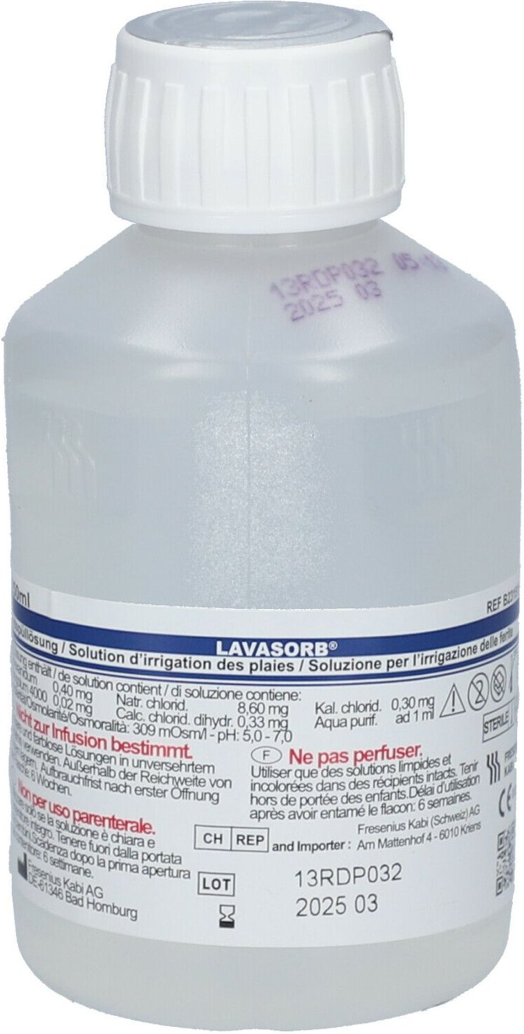 Thumbnail - Lavasorb Wundspüllösung 250 ml Spüllösung