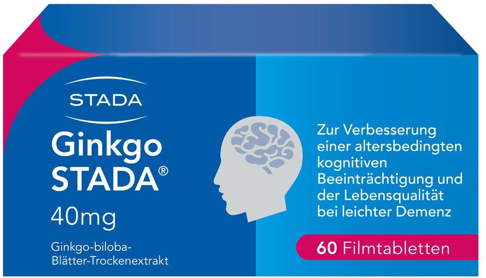 Ginkgo Stada 40 mg Filmtabletten 60 St