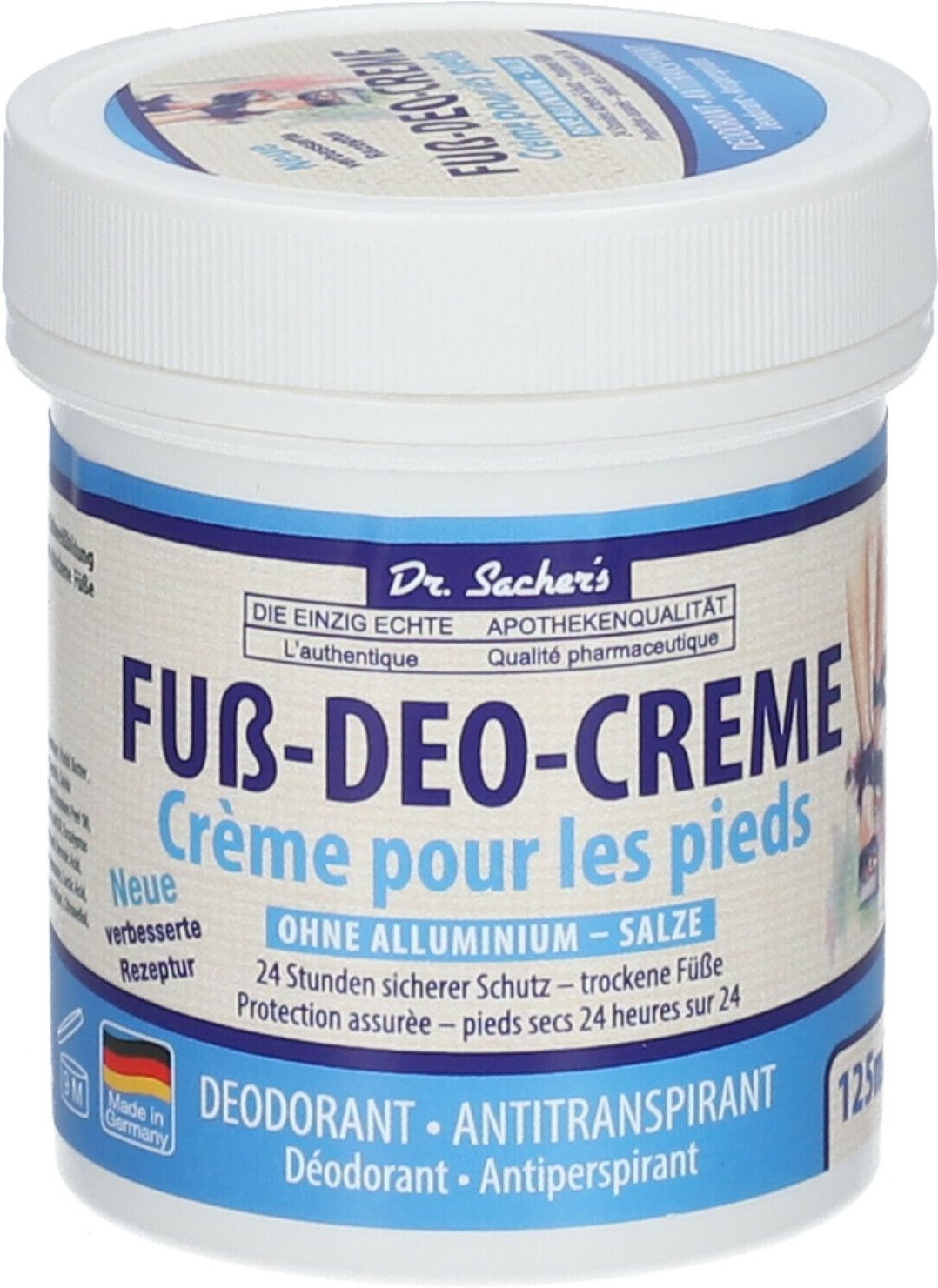 Fuss Deocreme 125 ml Creme