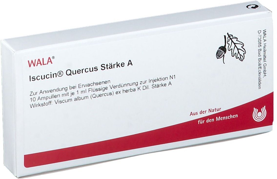 Iscucin quercus Stärke A Ampullen 10x1 ml