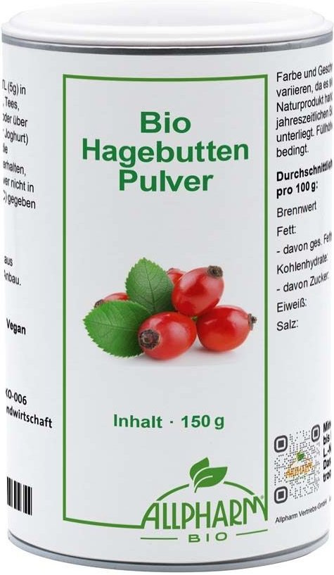 Hagebutten Pulver Bio 150 g