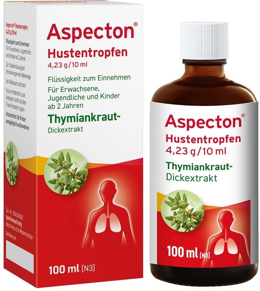 Thumbnail - Aspecton Hustentropfen 100 ml Flüssigkeit zum Einnehmen
